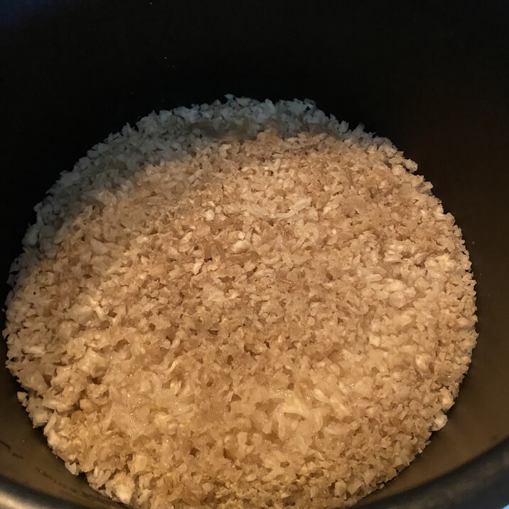 大根とこんにゃく入り柔らかめご飯